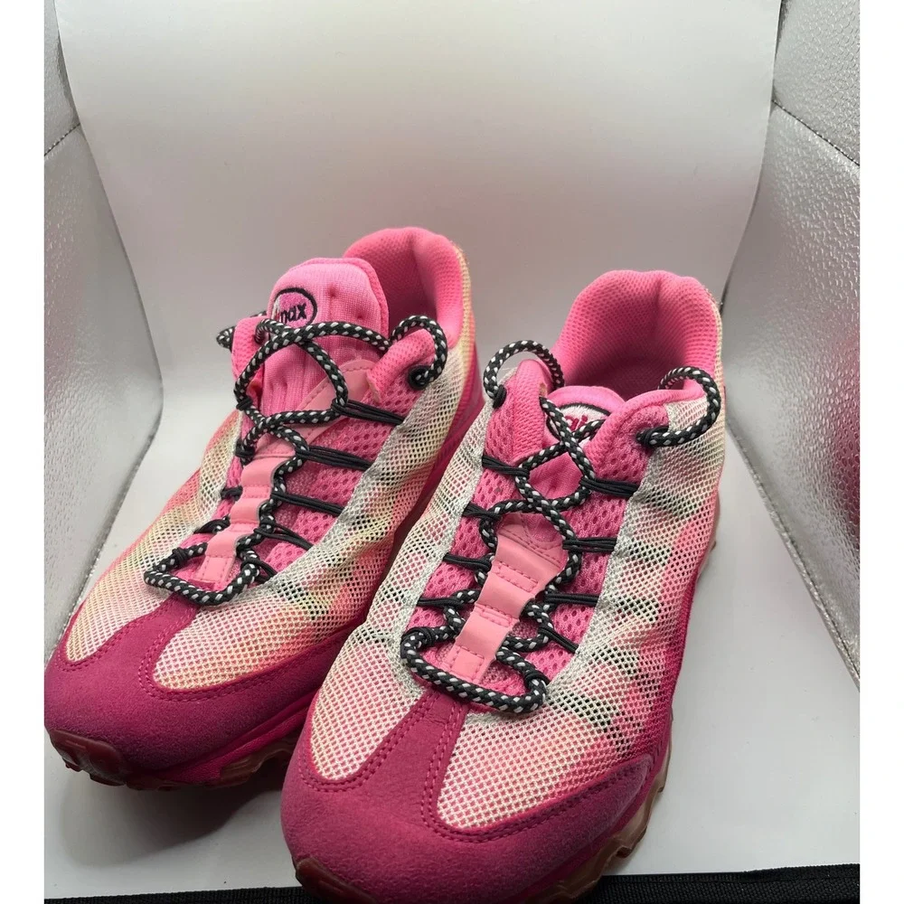 Nike Air Max 95 Pink Gradient Mesh‎ Athletic Sneakers Women's Size 7
